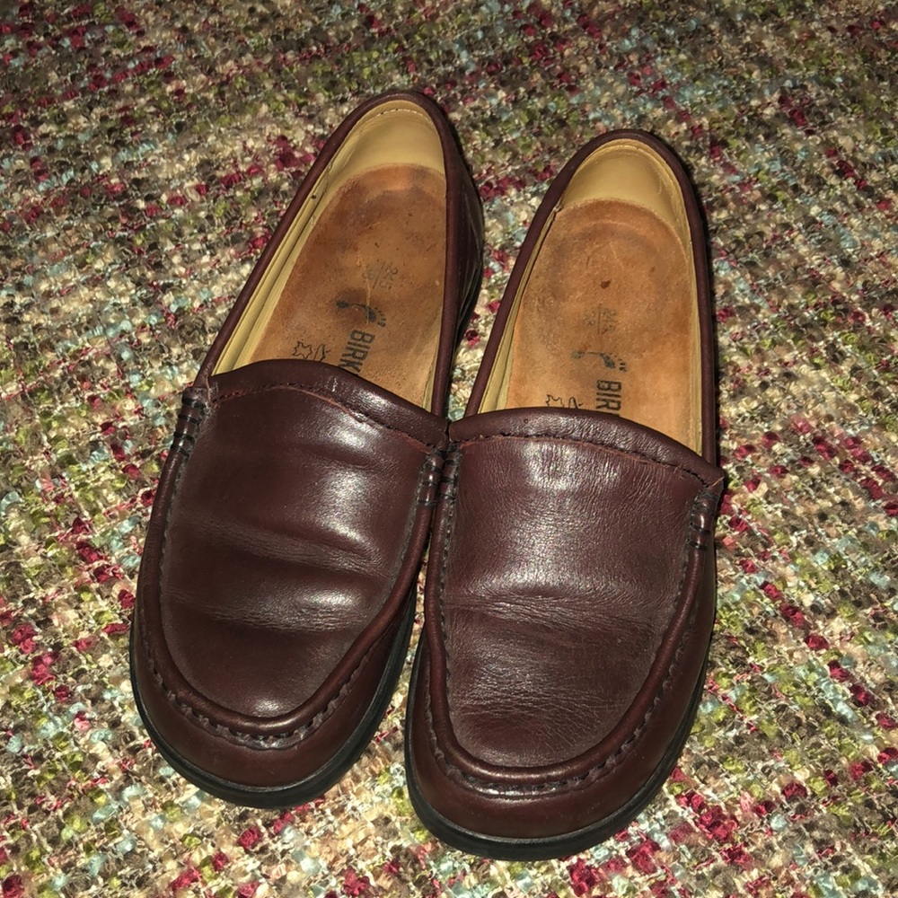 Birkenstock leather shoes  - size 38